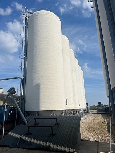 143 m3 gastæt tune silo